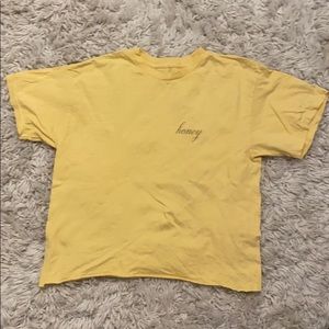 Yellow t-shirt